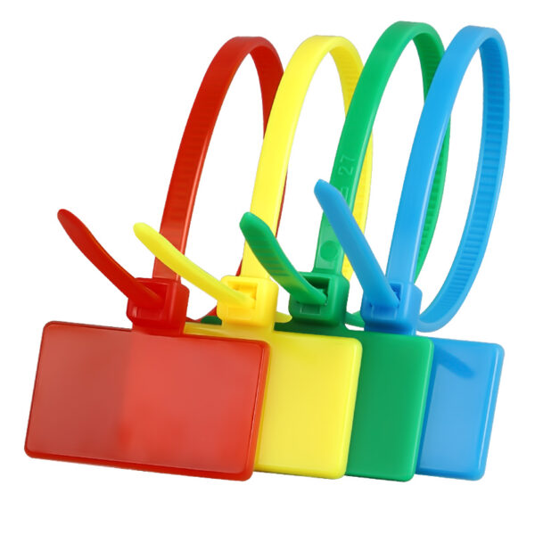 Label-style cable ties