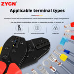 9-inch ratchet crimping pliers - Image 4