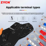 HS ratchet-type crimping pliers - Image 4