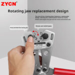 HX Large Bare Terminal Crimping Pliers - Image 3