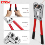 HX Large Bare Terminal Crimping Pliers - Image 4