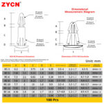 PC board rivet isolation column - Image 3