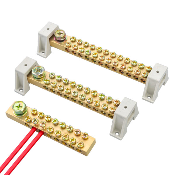 Dual-purpose neutral and earth terminal block