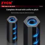 Hexagonal nylon isolation column - Image 4