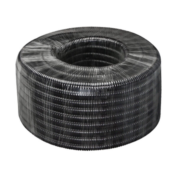 Plastic-coated metal hose