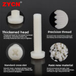 Cross nylon screws - Image 2