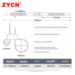 Double-lock nylon cable ties - Image 5