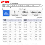 Wide Colored Nylon Cable Ties - Image 5