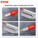 German-style small wire crimping pliers - Image 3