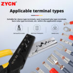 German-style small wire crimping pliers - Image 4