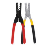 German-style small wire crimping pliers