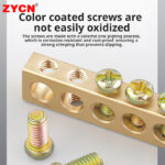 Single-row grounding busbar - Image 4