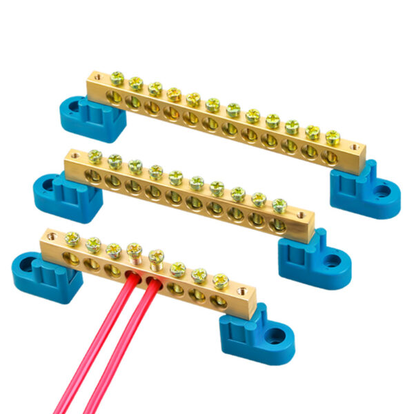 Bridge-type neutral-to-ground terminal block