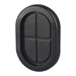 Oval double-sided protective coil