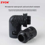 Corrugated pipe waterproof joint elbow - Image 2