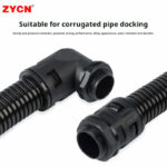 Corrugated pipe waterproof joint elbow - Image 3