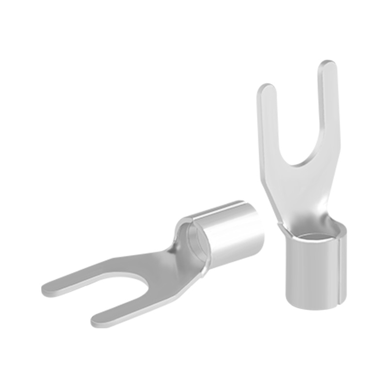 SNB叉型裸端头 白底 SNB fork-type bare terminal - Image 1