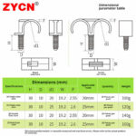 PE plastic pipe clamp - Image 5