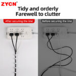 Round/Square Steel Nail Wire Clips - Image 2