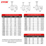 Round/Square Steel Nail Wire Clips - Image 5