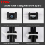 Saddle cable tie fixing seat - Image 4