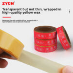 High-voltage insulating yellow wax tape - Image 3