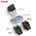 XB2-BD Two-position/Three-position rotary switch - Image 3